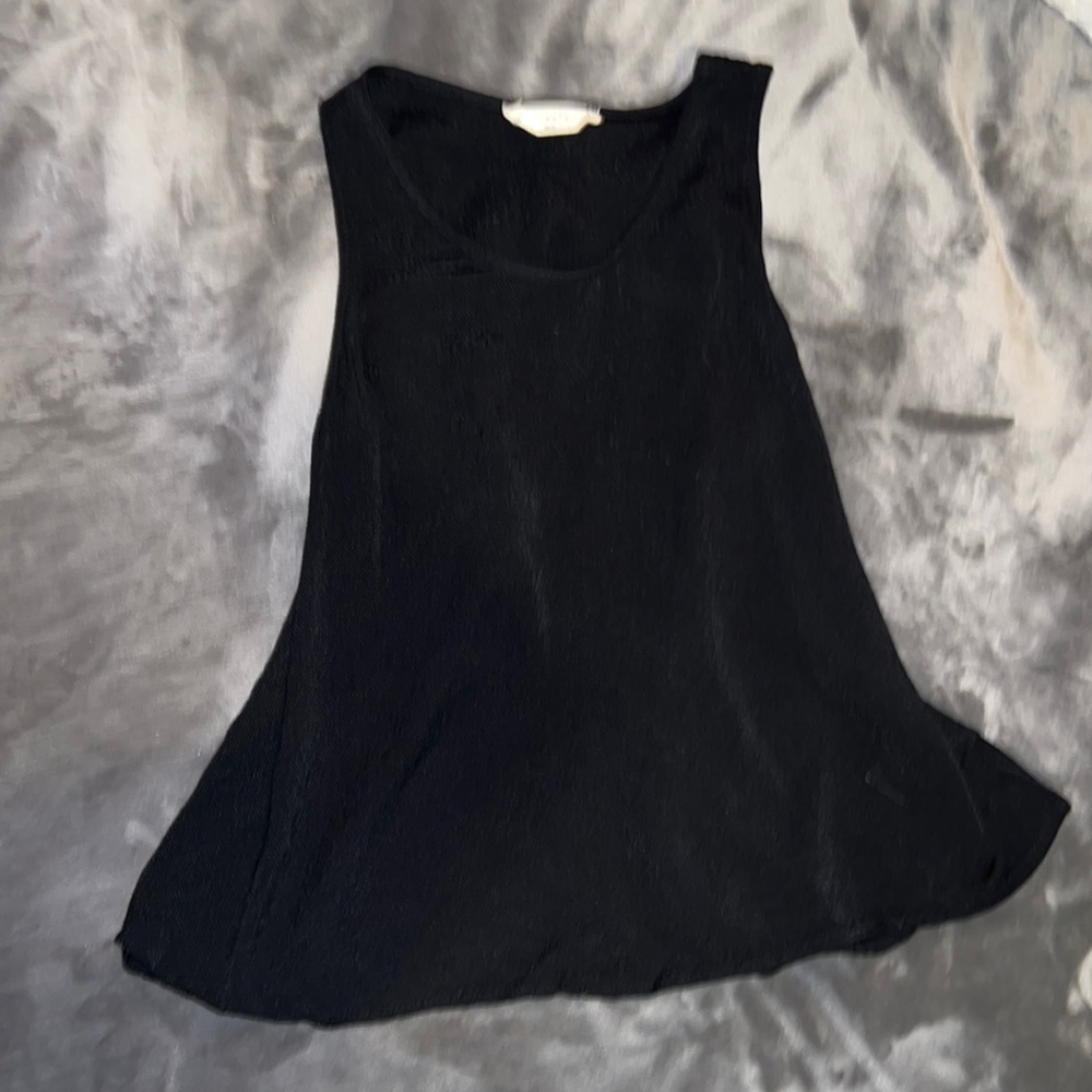 Elodie backless chain black blouse